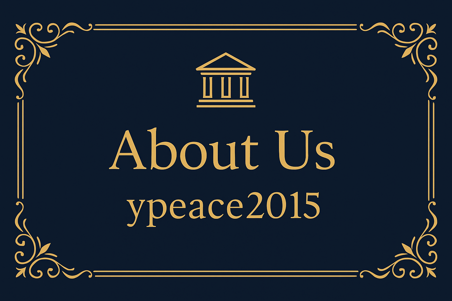 ypeace2015 About Us